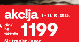 Sir trapist Jager 40%