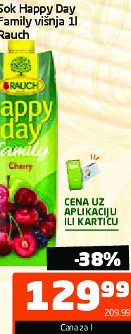 Sok Happy Day Family vinilo 1l Rauch