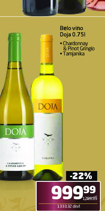Belo vino Doja 0.75l