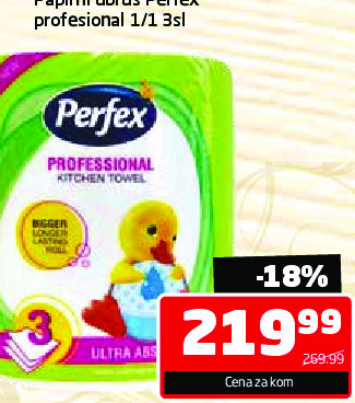 Papirni ubrus Perfex profesional 1/1 3sl!