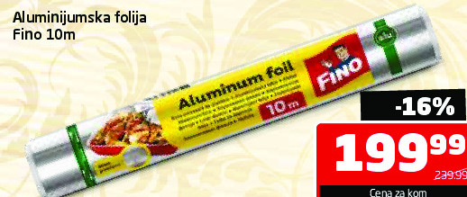 Aluminijumska folija Fino 10m