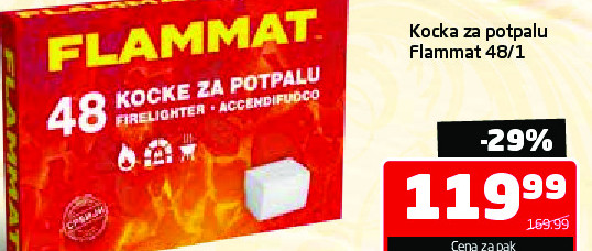 Kocka za potpalu Flammat 48/1