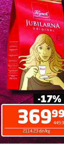Kafa Franck jubilarna 175g