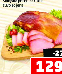 Svinjska pečenica Gačić suvo soljena
