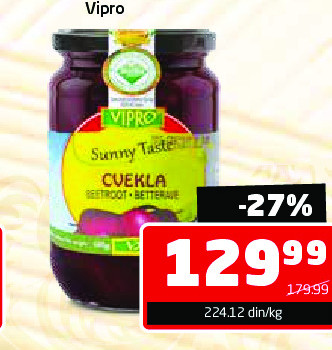 Cvekla 580g Vipro
