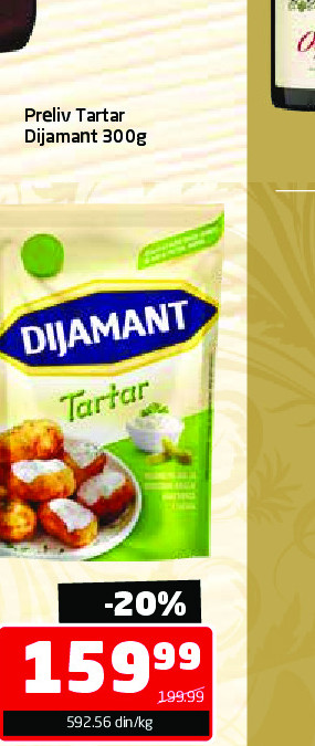 Preliv Tartar Dijamant 300g