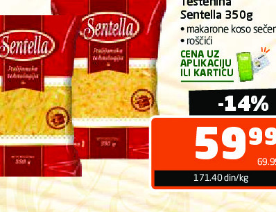 Testerina Sentella 350g