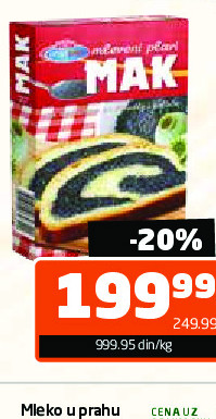 Mleveni mak 200g