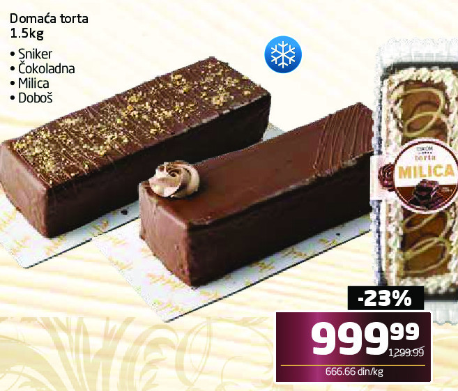 Domaća torta 1.5kg