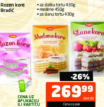 Rozen kore Bradić
