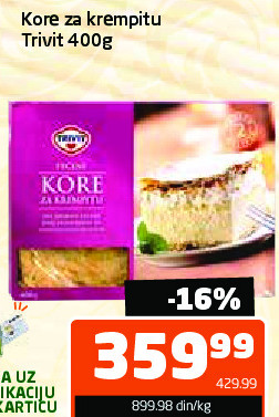 Kore za krempitu Trivill 400g