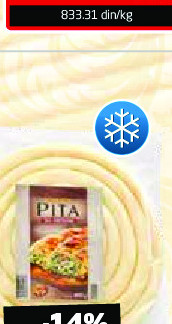 Pita 800g sa sirom