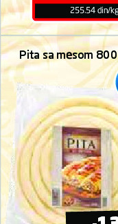 Pita sa mesom 800g