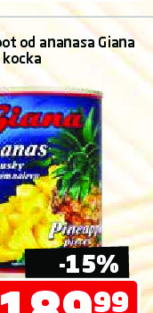 Kompot od ananasa 985g