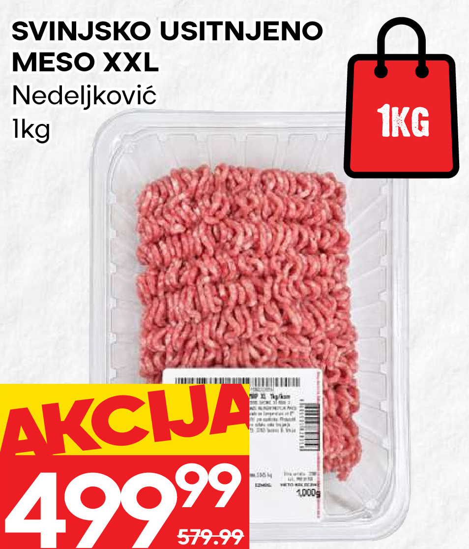 SVINJSKO USITNJENO MESO XXL