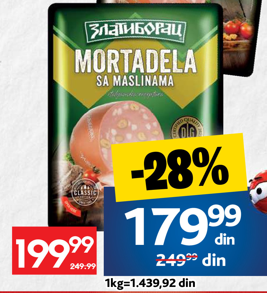 MORTADELA SA MASLINAMA