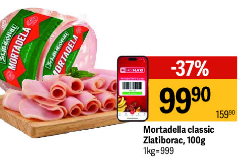 Mortadella classic Zlatiborac, 100g