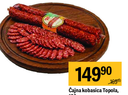 Čajna kobasica Topola, 100g