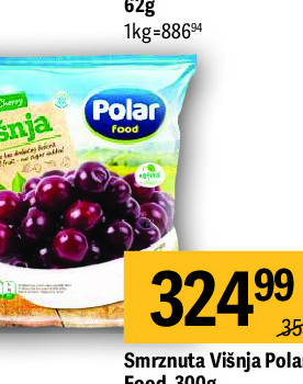 Smrznuta Višnja Polar Food, 300g