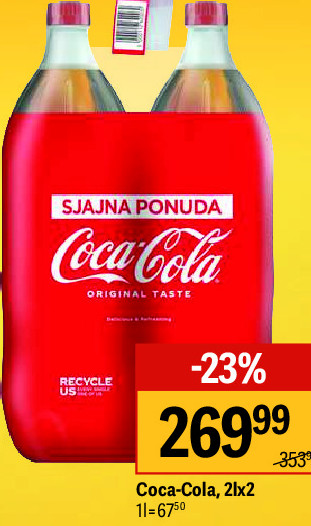Coca-Cola, 2x2l