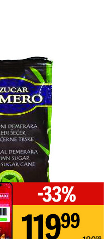 Smeđi šećer Demerera, 250g