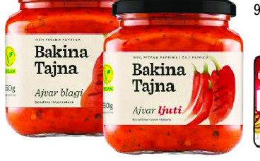 Ajvar blagi / Ajvar ljuti