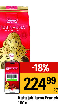 Kafa jubilarna Franck, 100g