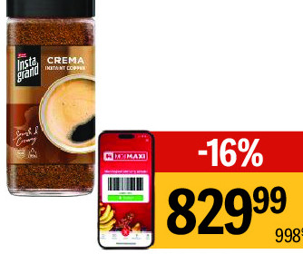 Kafa instant crema Grand, 180g