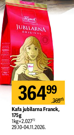 Kafa Jubilarna Franck, 175g