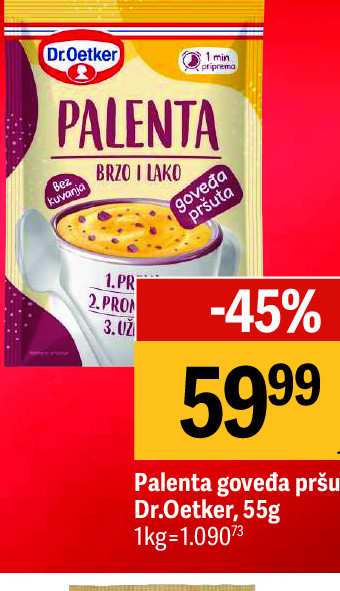 Palenta goveda pršuta