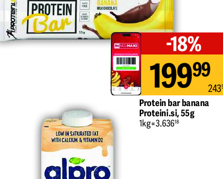 Protein bar banana Protein.ai
