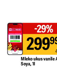 Mleko ukus vanile Alpro Soya