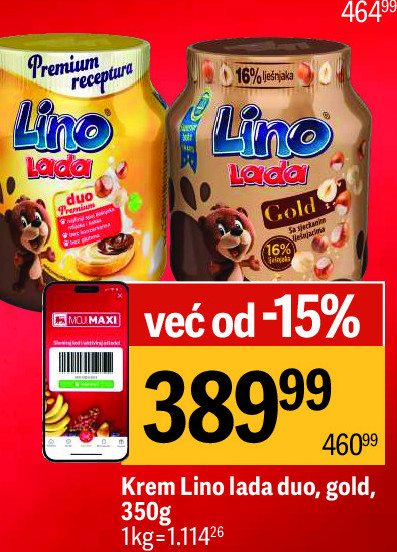 Lino Lada Duo Gold
