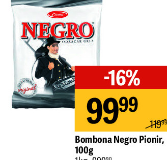 Bombona Negro Pionir