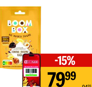 Ovsena kaša čokolada, banana, lešnik Boom