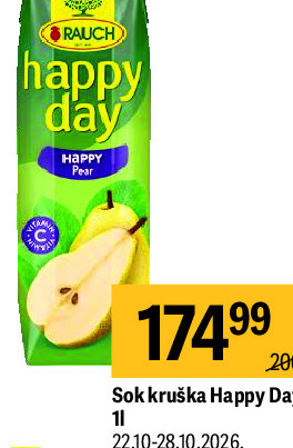 Sok kruška Happy Day