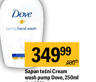 Sapun tečni Cream wash pump Dove, 250ml