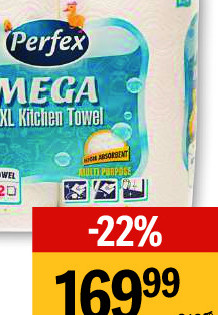 Ubrus Mega dvoslojni Perfex, 2/1 rola=85