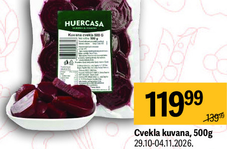Cvekla kuvana, 500g