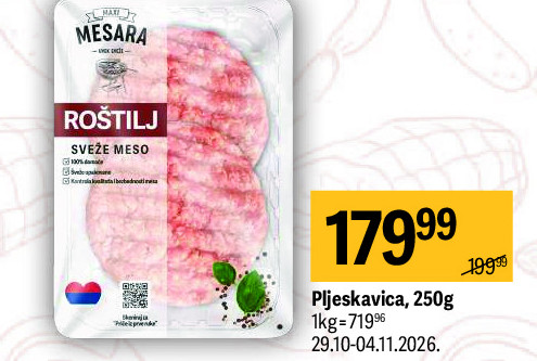 Pijeslavica, 250g