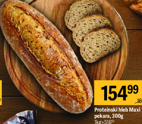 Proteinski hleb Maxi pekara