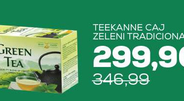 TEE KANNE ZELENI TRADICIONALNI