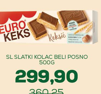 SL SLATKI KOLAC BELI POSNO 500G