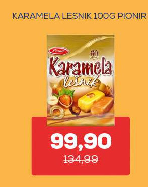 KARAMELA LESNIK 100G PIONIR