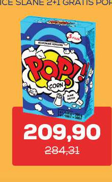 KOKICE SLANE 2-IN-1 GRATIS POPCORN
