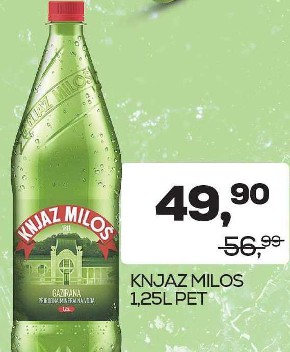 KNJAZ MILOS Refreshment 1.25L PET