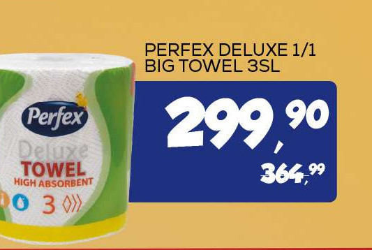 PEREEX DELUXE 1/1 BIG TOWEL 35L