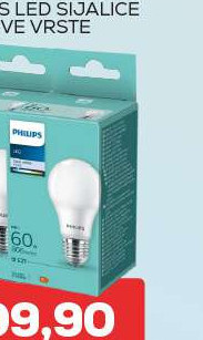 PHILIPS LED SIJALICE DVE VRSTE