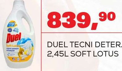 DUEL TECNI DETER. 2,45L SOFT LOTUS