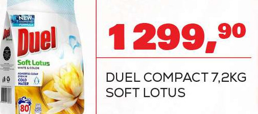 DUEL COMPACT 7,2KG SOFT LOTUS